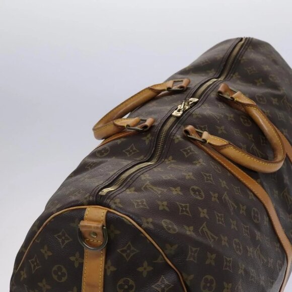 LOUIS VUITTON Monogram Keepall Bandouliere 60 Boston Bag - Picture 10 of 16